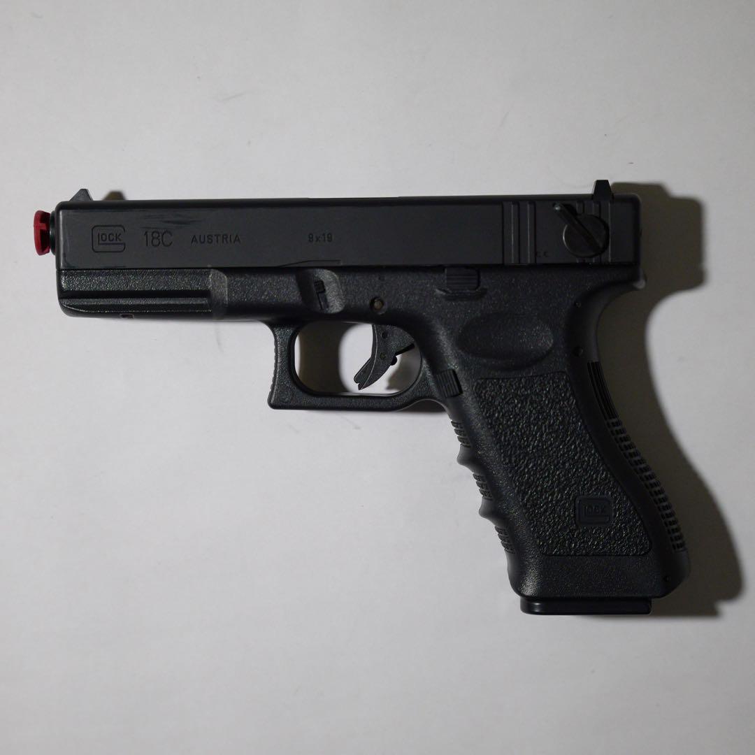 トイガン GLOCK 18C + long magazine