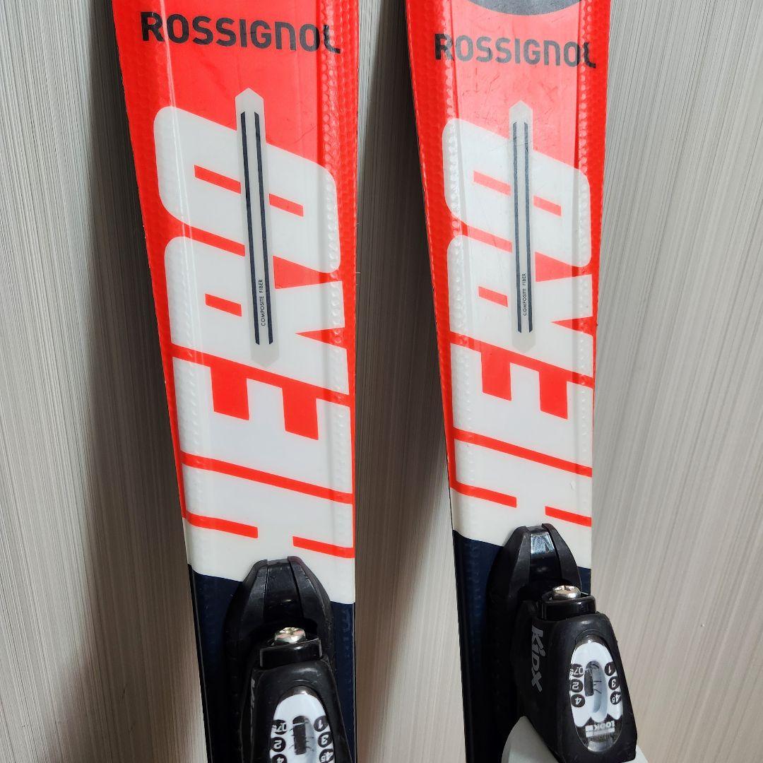 美品♪ROSSIGNOL HERO 110cm KID-Xビンディングセット
