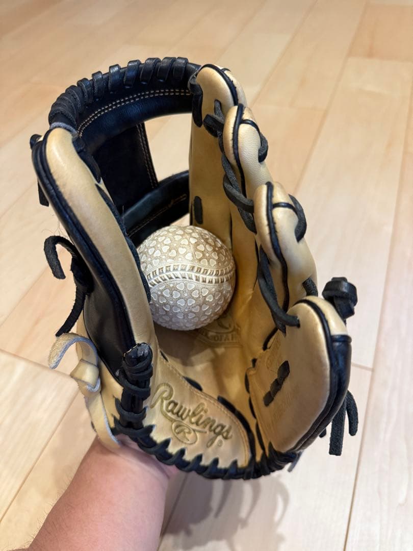 Rawlings 軟式グローブ キャメル×ブラック