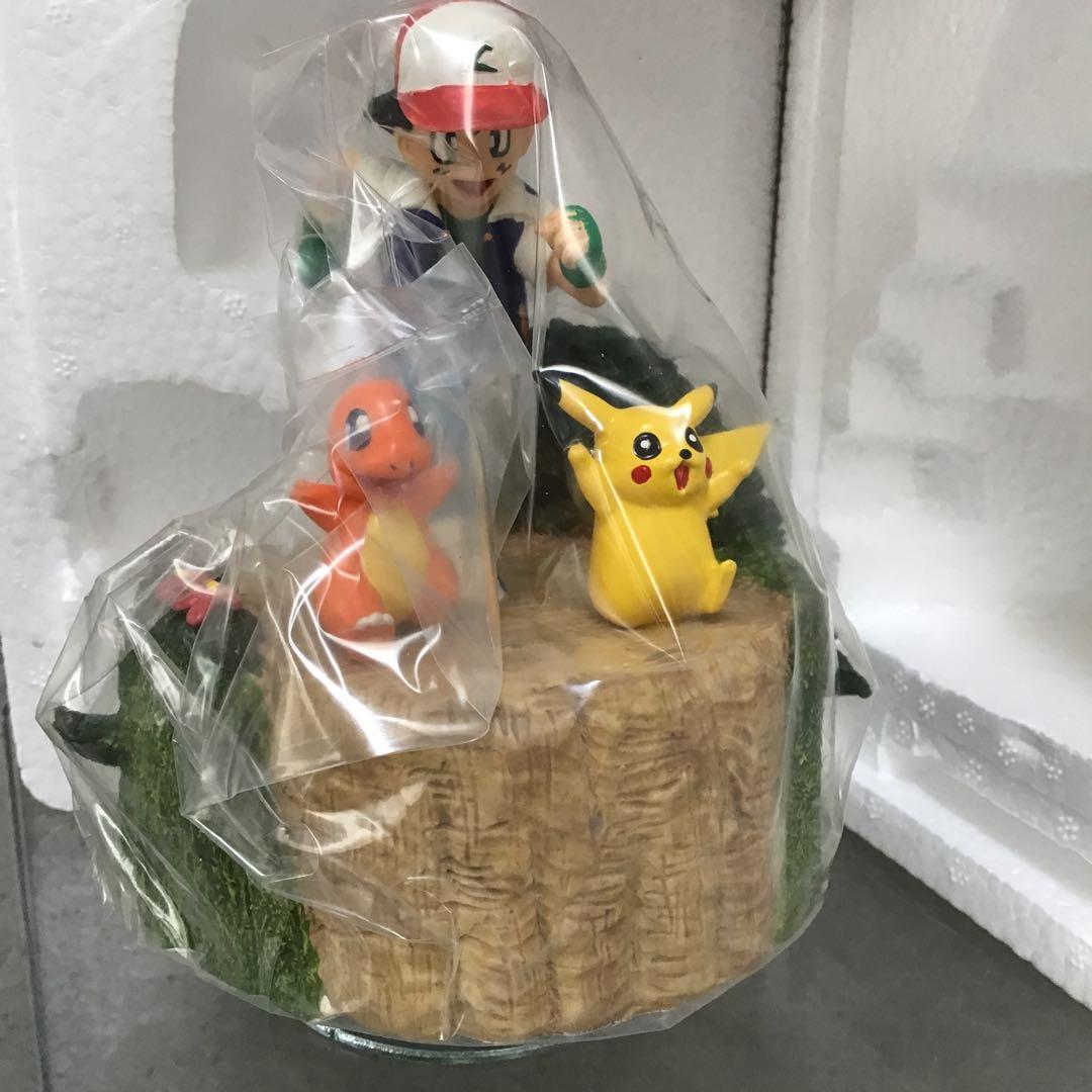 希少 90s ポケモンオルゴール サトシとポケモン TOMY 未使用品